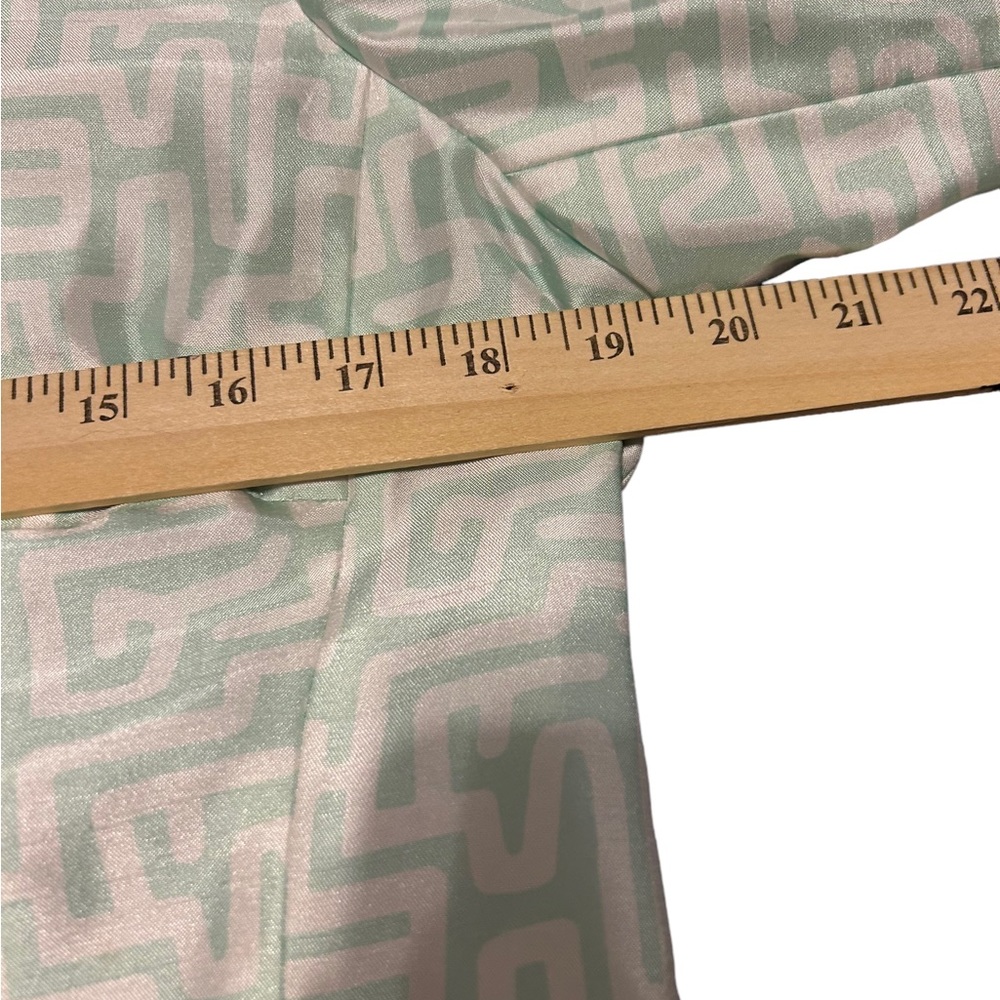 John Meyer Collection Green And White Jacket Size… - image 6